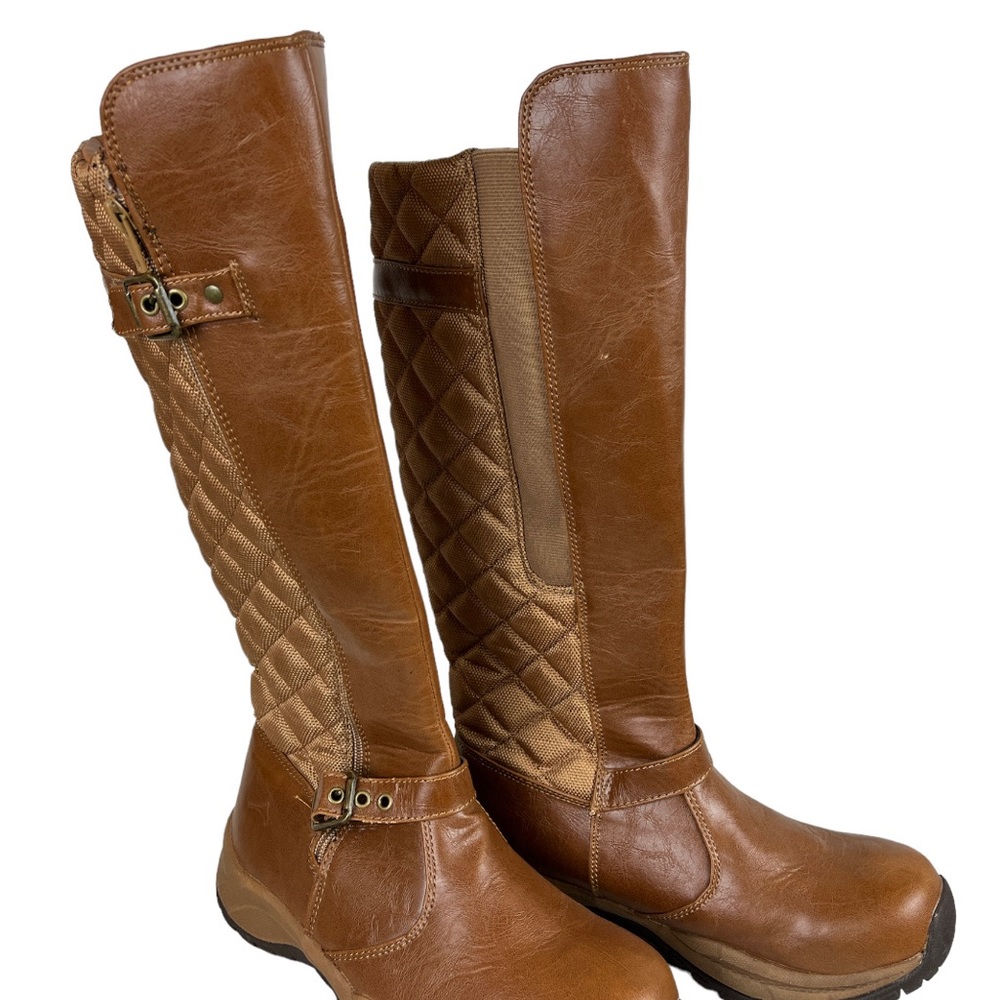 Pacific Mountain Women's Elina Knee High Winter Boot - Tan - 7.5